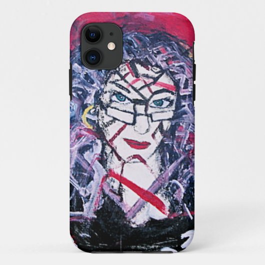 ABSTRAKTION VON WILD HAIR Case-Mate iPhone HÜLLE (Rückseite)