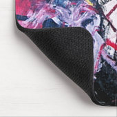 ABSTRAKTION VON WILD HAIR MOUSEPAD (Ecke)