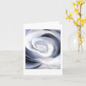 Abstraktion White Rose von Georgia O'Keeffe, Karte (Gelbe Blume)