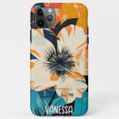 Abstraktionistische Blume Case-Mate iPhone Hülle (Rückseite)