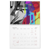 ABSTRAKTIONS-KALENDER KALENDER (Jan 2027)