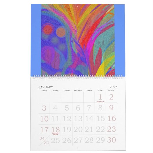 ABSTRAKTIONS-Kalender Kalender (Jan 2027)