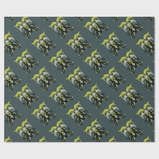 Abstraktionsieben Loki Geschenkpapier (Flach)