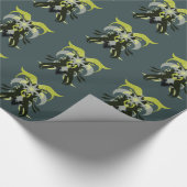 Abstraktionsieben Loki Geschenkpapier (Ecke)