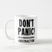 Abstraktor Kaffeetasse (Links)