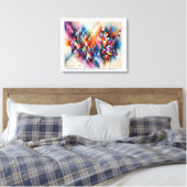 ABSTRATO - impressão em tela Leinwanddruck (Insitu (Schlafzimmer))