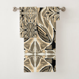 Abstrato Rústico Badhandtuch Set