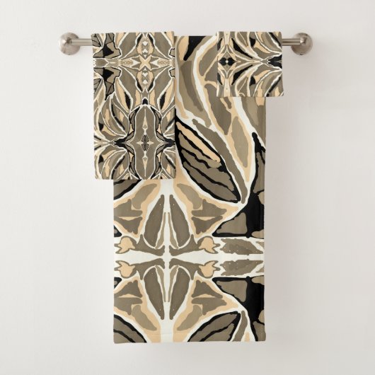 Abstrato Rústico Badhandtuch Set (Insitu)