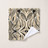 Abstrato Rústico Badhandtuch Set (Waschlappen)