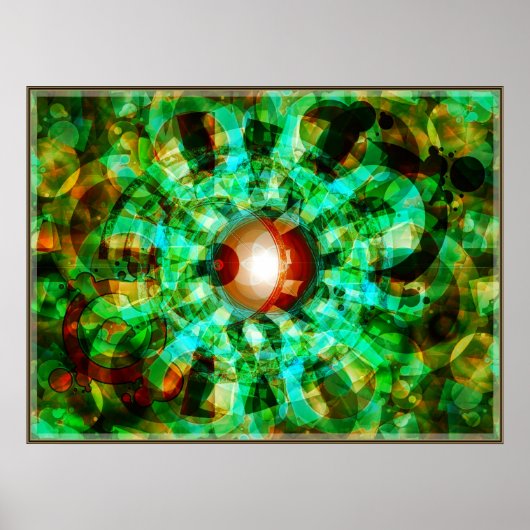 Abstrax'delic Poster (Vorne)