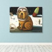 Absturz 2 leinwanddruck (Insitu (Holzboden))