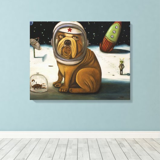 Absturz 2 leinwanddruck (Insitu (Holzboden))