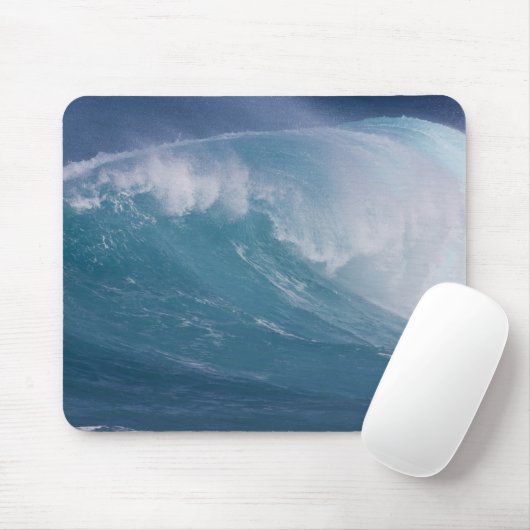 Absturz der Blauen Welle, Maui, Hawaii, USA Mousepad (Mit Mouse)
