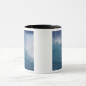 Absturz der Blauen Welle, Maui, Hawaii, USA Tasse (Zentrum)