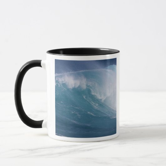 Absturz der Blauen Welle, Maui, Hawaii, USA Tasse (Links)