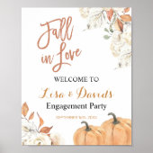 Absturz des Begrüßungszeichens der Liebe Poster (Vorne)