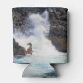 Absturz gegen die Steine Dosenkühler (Rückseite)