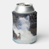 Absturz gegen die Steine Dosenkühler (Kanne Rückseite)