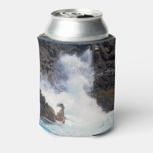 Absturz gegen die Steine Dosenkühler (Kanne Rückseite)