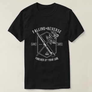 Absturz im umgekehrten T - Shirt