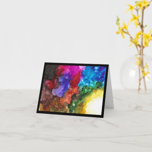 Absturz oder tatsächlich Absturz Karte (Gelbe Blume)