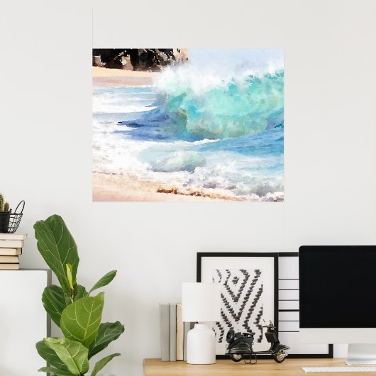 Absturz Poster (Heimbüro)