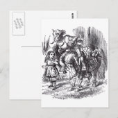 Absturz Postkarte (Vorne/Hinten)