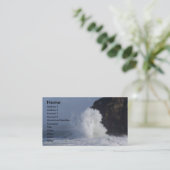 Absturz Visitenkarte (Stehend Vorderseite)