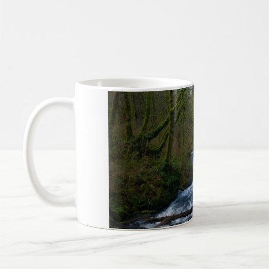Absturz von Bridal Veil Falls, OR Kaffeetasse (Links)
