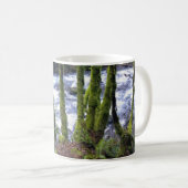 Absturz von Bridal Veil Falls, OR Kaffeetasse (VorderseiteRechts)