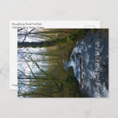 Absturz von Bridal Veil Falls, OR Postkarte (Vorne/Hinten)