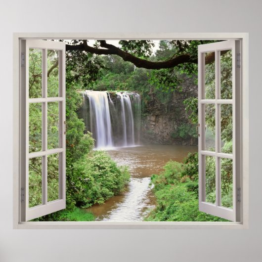 Absturz von Dangar, Australien Poster (Vorne)