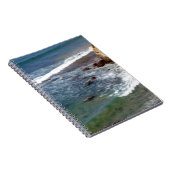 Absturz von Meereswellen Notizblock (Rechte Seite)