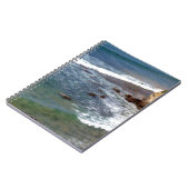 Absturz von Meereswellen Notizblock (Linke Seite)