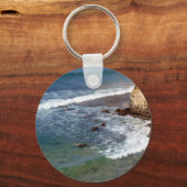 Absturz von Meereswellen Schlüsselanhänger (Vorderseite)