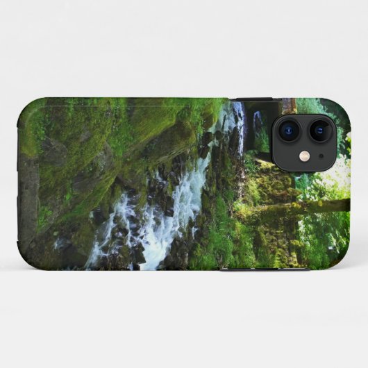 Absturz von Wahkeena Falls, OR Case-Mate iPhone Hülle (Rückseite (Horizontal))