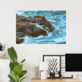 Abstürze an der Rocky Shoreline Poster (Heimbüro)