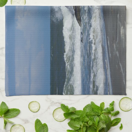 Abstürze Geschirrtuch (Gefaltet)