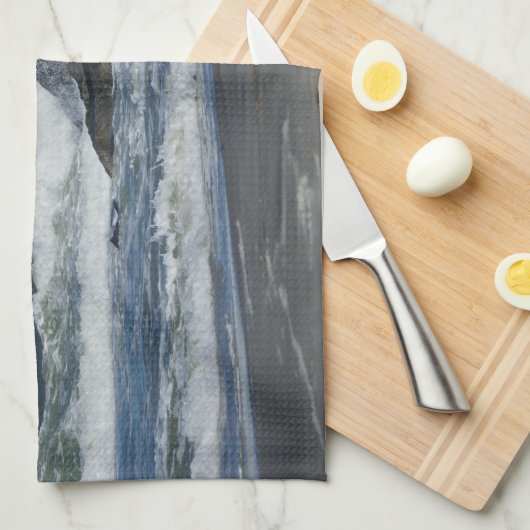 Abstürze Geschirrtuch (Viertel Falte)