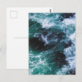Abstürze im Ozean Postkarte (Vorne/Hinten)