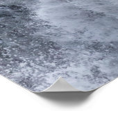 Abstürze im Winter Poster (Ecke)