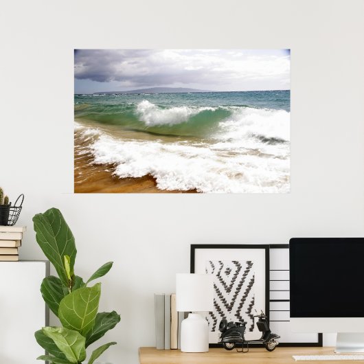 Abstürze in Maui Poster (Heimbüro)