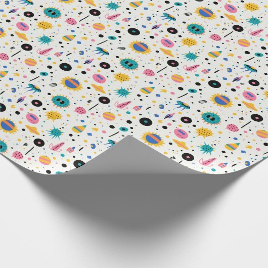 abstürzen geschenkpapier (Ecke)