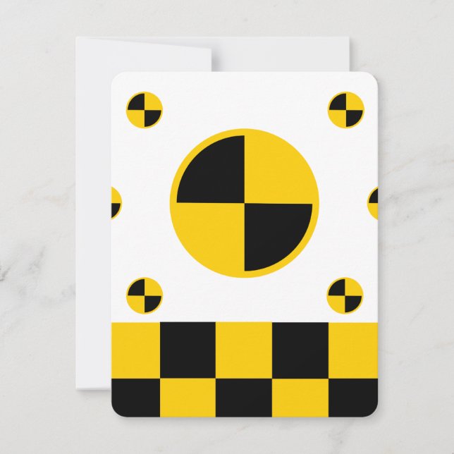 Absturzprüfzeichen (Vorderseite)