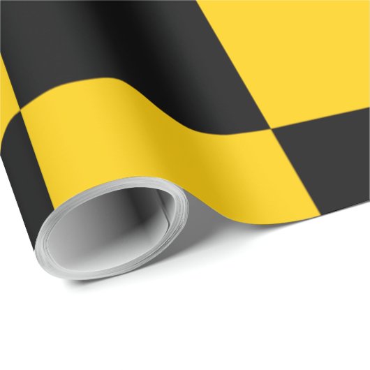 Absturzprüfzeichen Geschenkpapier (Rolleneckpunkt)