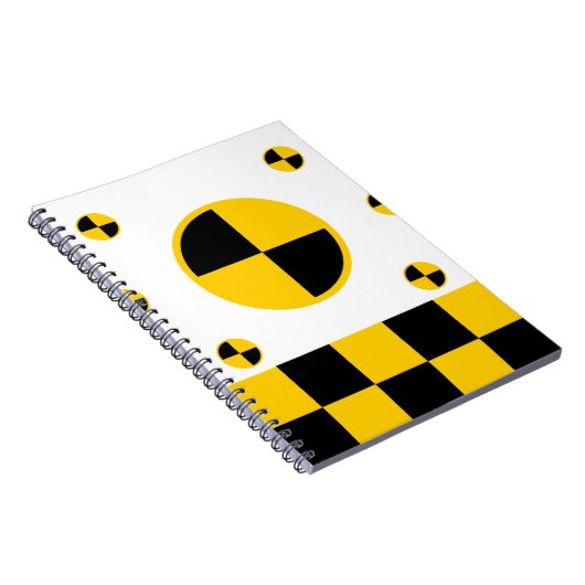 Absturzprüfzeichen Notizblock (Rechte Seite)