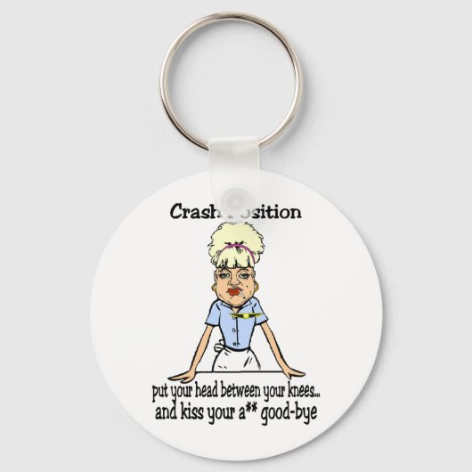 Absturzstelle Schlüsselanhänger (Vorderseite)