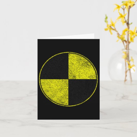 Absturztest Dummy-Kostüm so tun, als wäre ich ein Karte (Gelbe Blume)