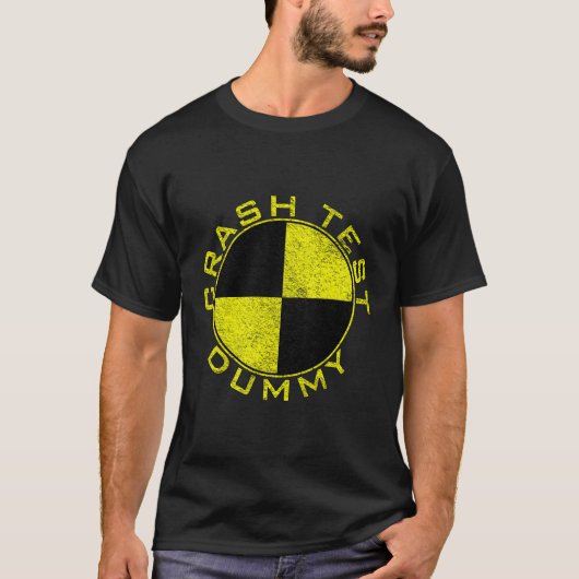 Absturztest Dummy-Kostüm so tun, als wäre ich ein T-Shirt (Vorderseite)