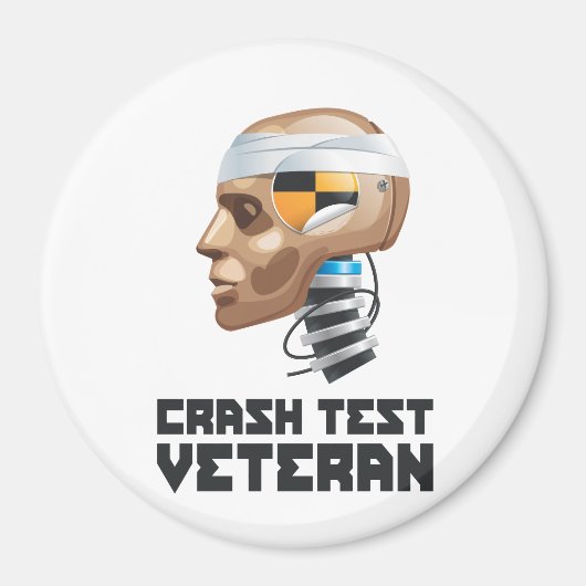 Absturztest Veteran Magnet (Vorne)